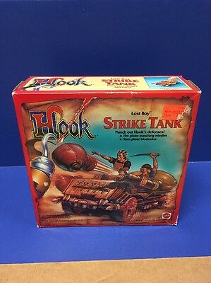 SEALED Vintage 1998 Hook Lost Boy Strike Tank Mattel New in Box