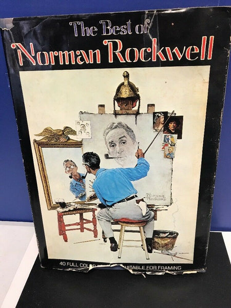 THE BEST OF NORMAN ROCKWELL, Michael Schau, HB DJ Folio Size, 1979