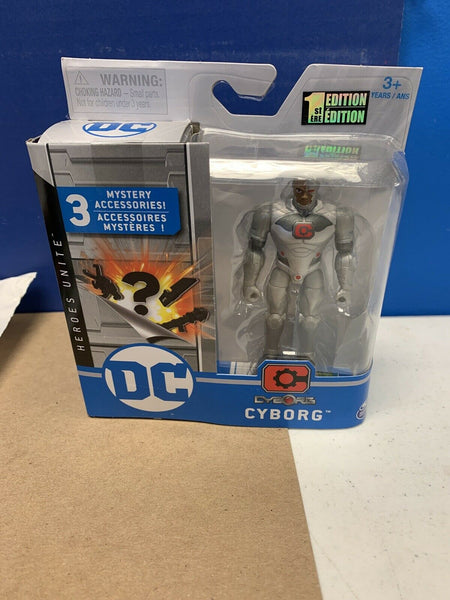 Spin Master DC Heroes Unite 4" Action Figure Wave 2 - CYBORG 1st Edition