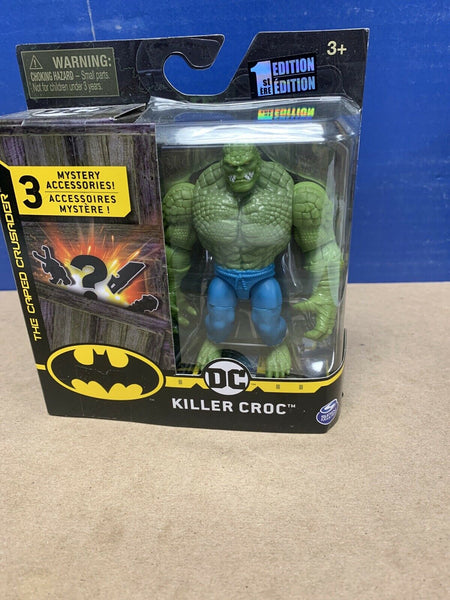 Spin Master DC Killer Croc 4" 1st Edition Batman Action Figure Creature Chaos