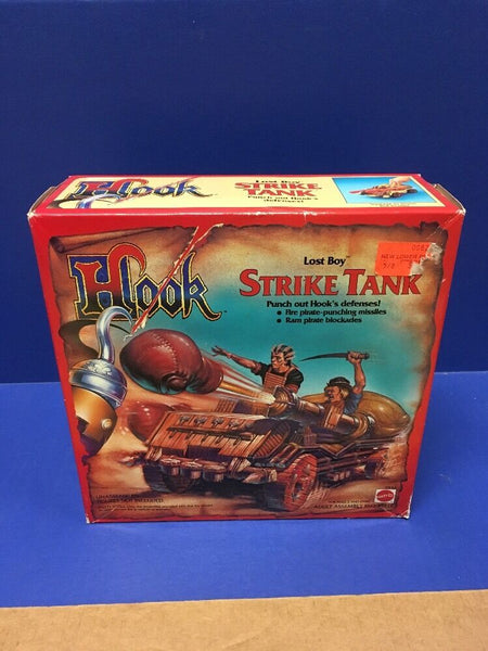 SEALED Vintage 1998 Hook Lost Boy Strike Tank Mattel New in Box